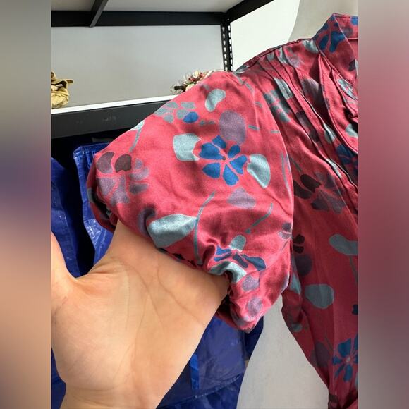 Vintage Marc by Marc Jacobs Silk Floral Dress - Size 2 - Picture 4 of 16